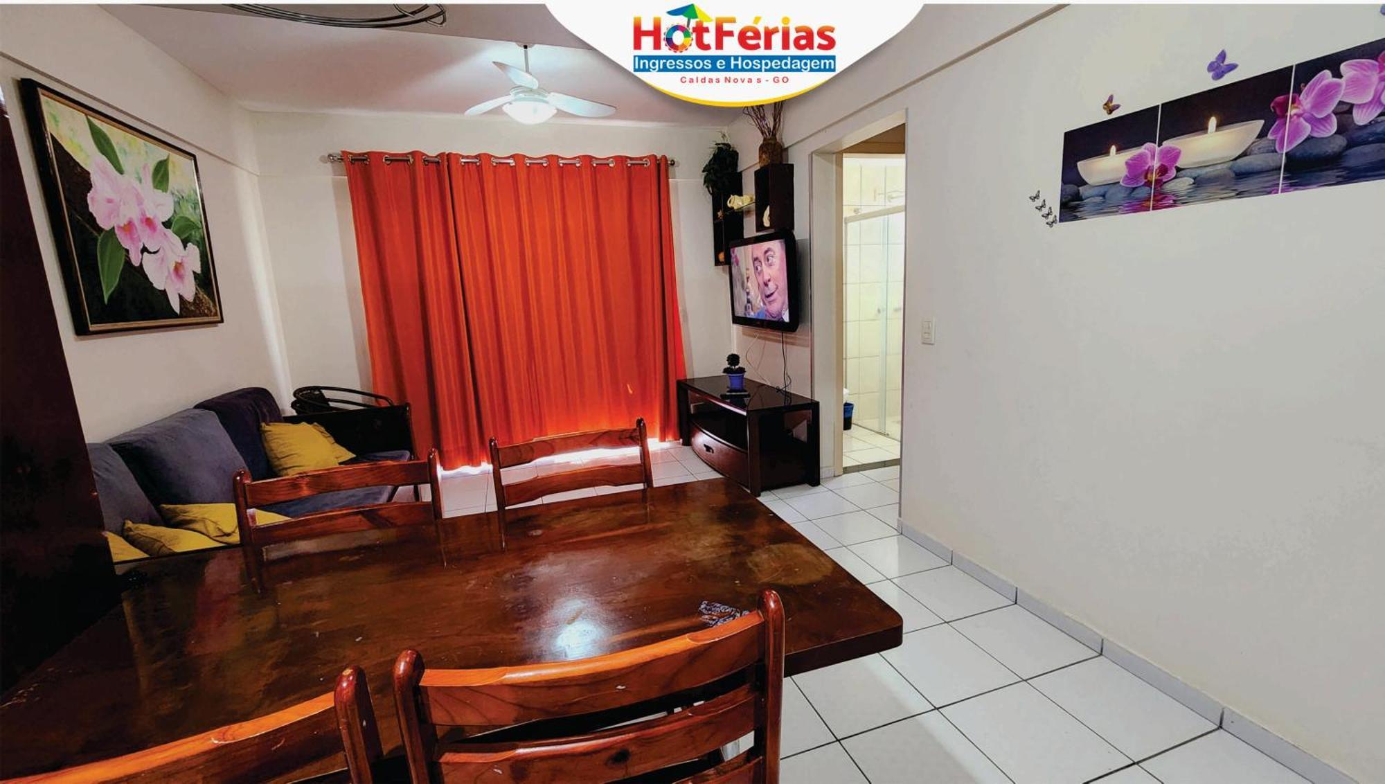 Flat Paradise, Piscinas Termais, Proximo Ao Centro - Hotferias Caldas Novas Εξωτερικό φωτογραφία