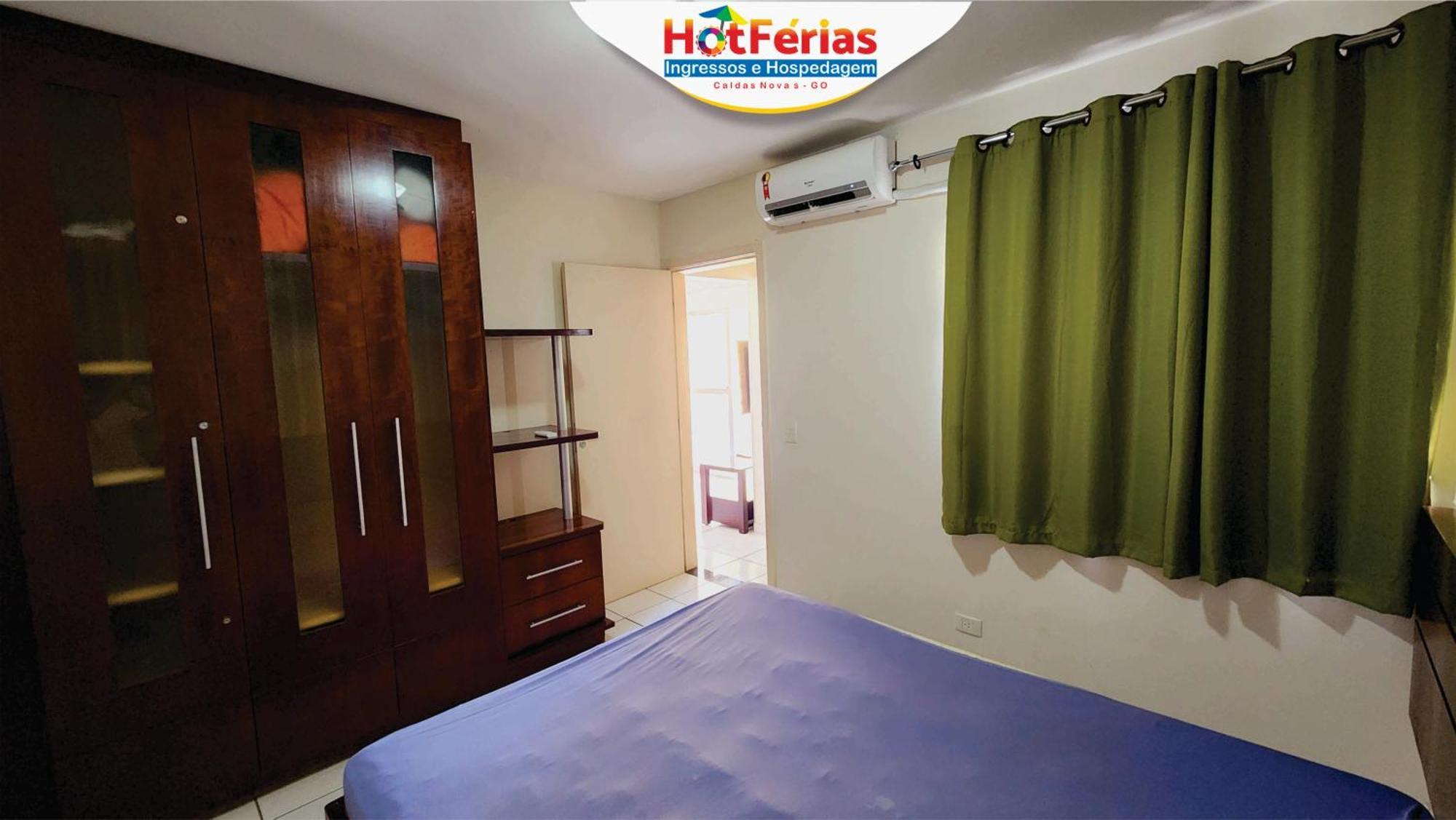 Flat Paradise, Piscinas Termais, Proximo Ao Centro - Hotferias Caldas Novas Εξωτερικό φωτογραφία