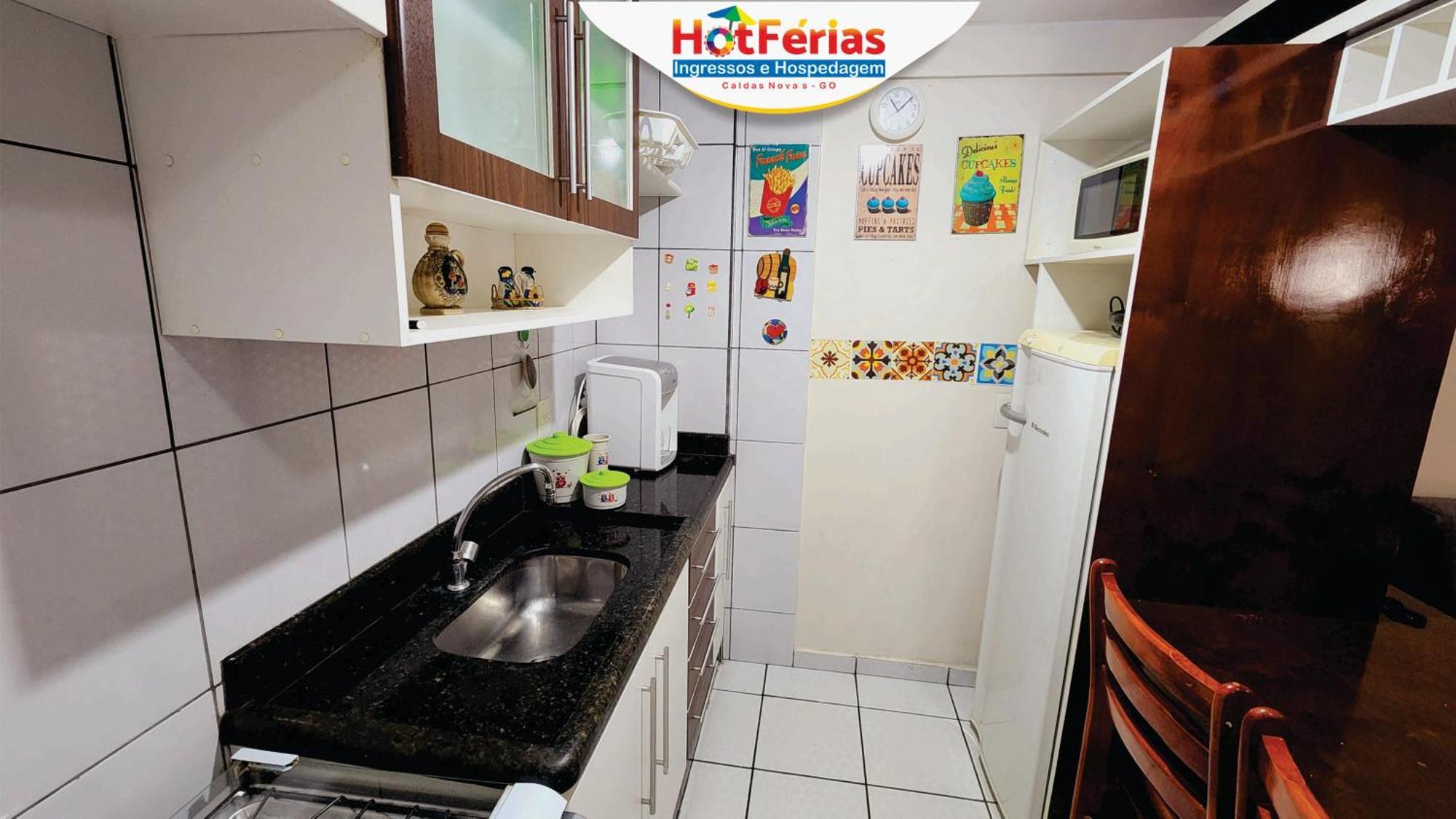 Flat Paradise, Piscinas Termais, Proximo Ao Centro - Hotferias Caldas Novas Εξωτερικό φωτογραφία