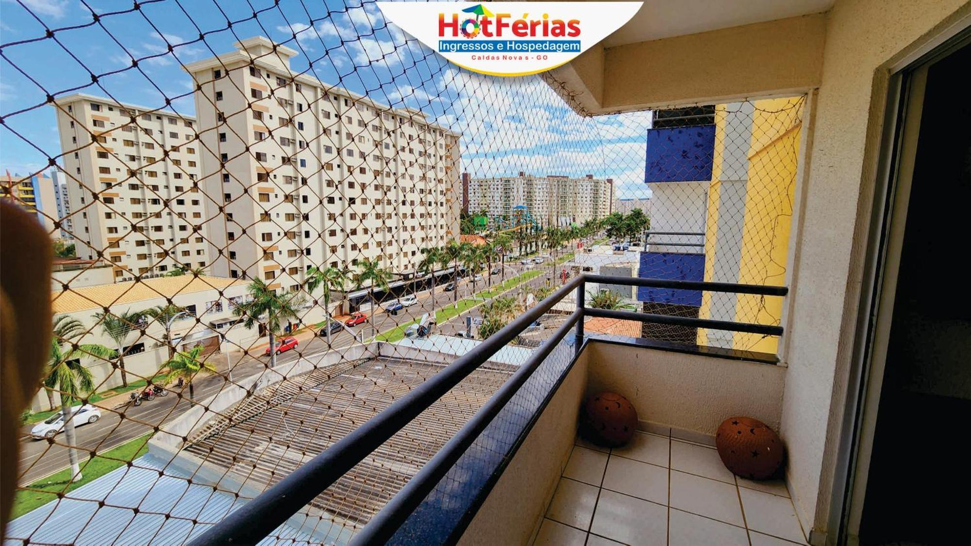 Flat Paradise, Piscinas Termais, Proximo Ao Centro - Hotferias Caldas Novas Εξωτερικό φωτογραφία